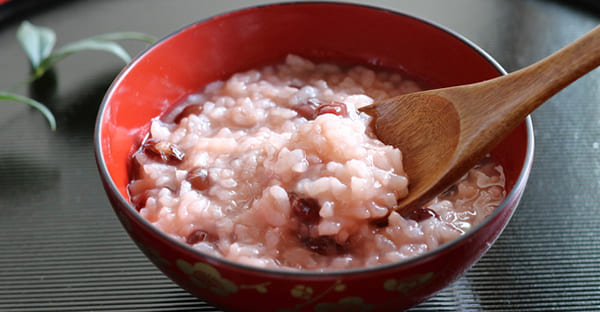 冬至にいただく小豆粥