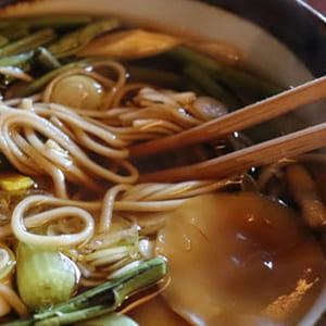 春彼岸の行事食④彼岸そば・うどん