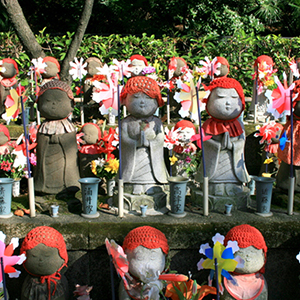 地蔵奉納による水子供養