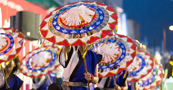 ⑦鳥取のお盆イベント:鳥取しゃんしゃん祭
