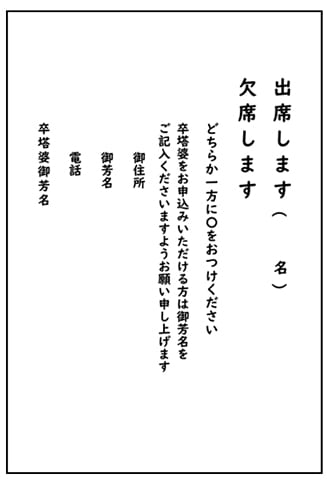 参列者へのお伺いの立て方