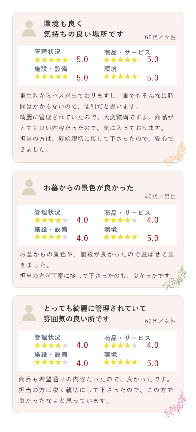 お客様の声