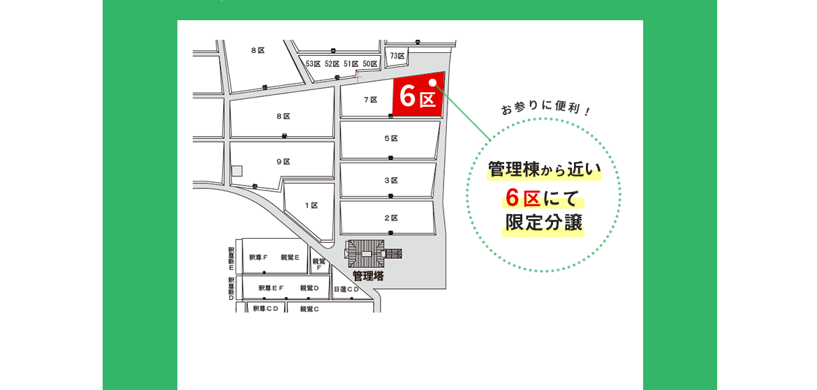 墓地墓石セット2